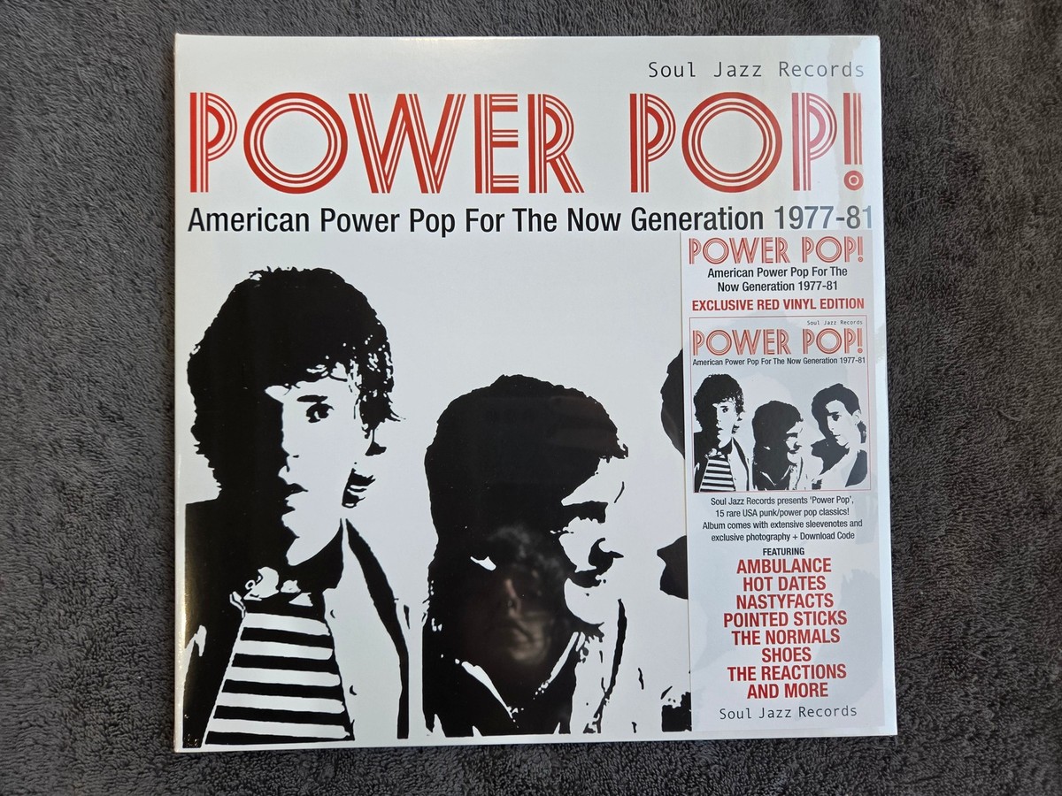POWER POP! AMERICAN POWER POP GROUPS V/A RSD NEW SEALED RECORD