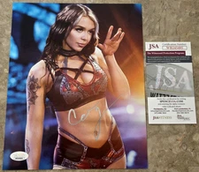 Cora Jade SIGNED Metallic Photo 8x10 Diva Autograph JSA Certified - WWE NXT