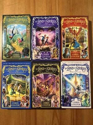 Chris Colfer Book Bundle X 6, A Tale of Magic & The Land of Stories Series