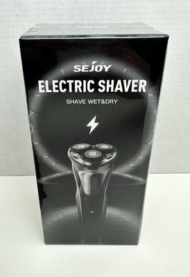 Sejoy BlackStone Plus Men s Cordless & Rechargeable Electric Shaver Razor NEW