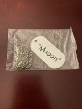 New York Liberty Mascot Maddie WNBA Basketball Metal Dog Tag Charm Pendant