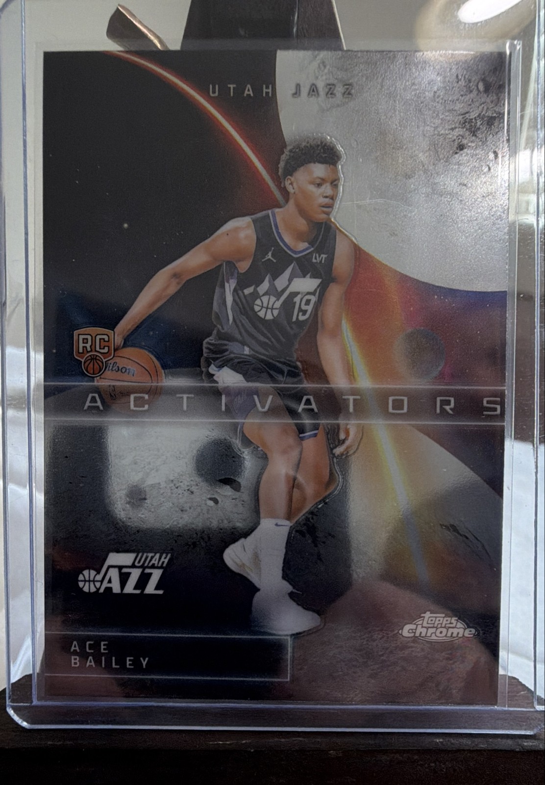 2025-26 Topps Chrome - Activators Ace Bailey #AC-15 Pulsar Refractor (RC)