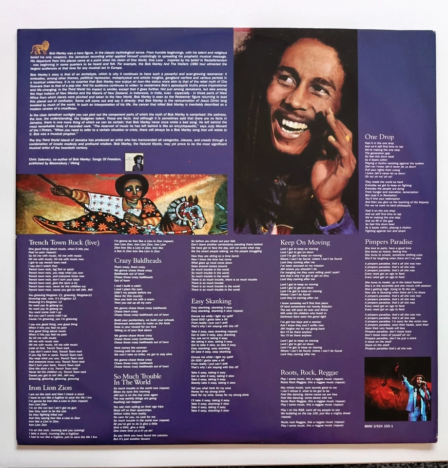Bob Marley Legend LP, photo 3 of 5