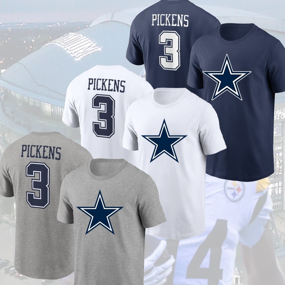 HOT SALE - George Pickens #3 Dallas Cowboys 2025 Player Name