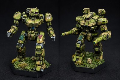 BattleTech - Northwind Highlanders - Force Pack painted