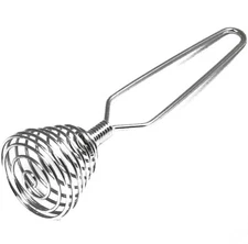 Select 7.25" Stainless Steel French Egg Whisk – Durable Kitchen Baking Tool
