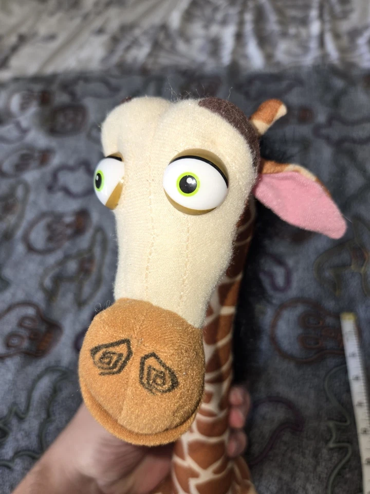 Naco Melman Giraffe Madagascar Stuffed Plush DreamWorks - Image 2 of 4