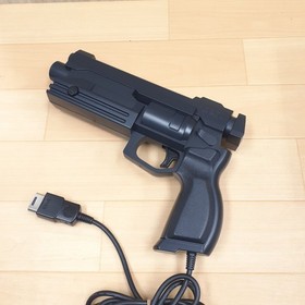 Sega Saturn Console Japan White with 2 Virtua Gun controllers & 5 games NTSC-J