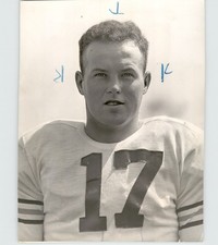 NAVY FOOTBALL PLAYER Bob Kelly VINTAGE Sports 1945 Press Photo