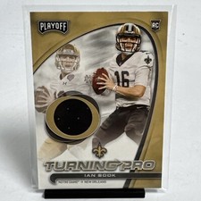 2021 Panini Playoff #TP-IBO Ian Book New Orleans Saints Rookie RC NM-MT Card MEM. rookie card picture