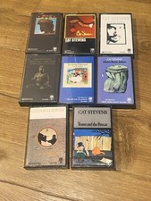 Cat Stevens - Lot of 8 Cassette Tapes, Excellent Condition