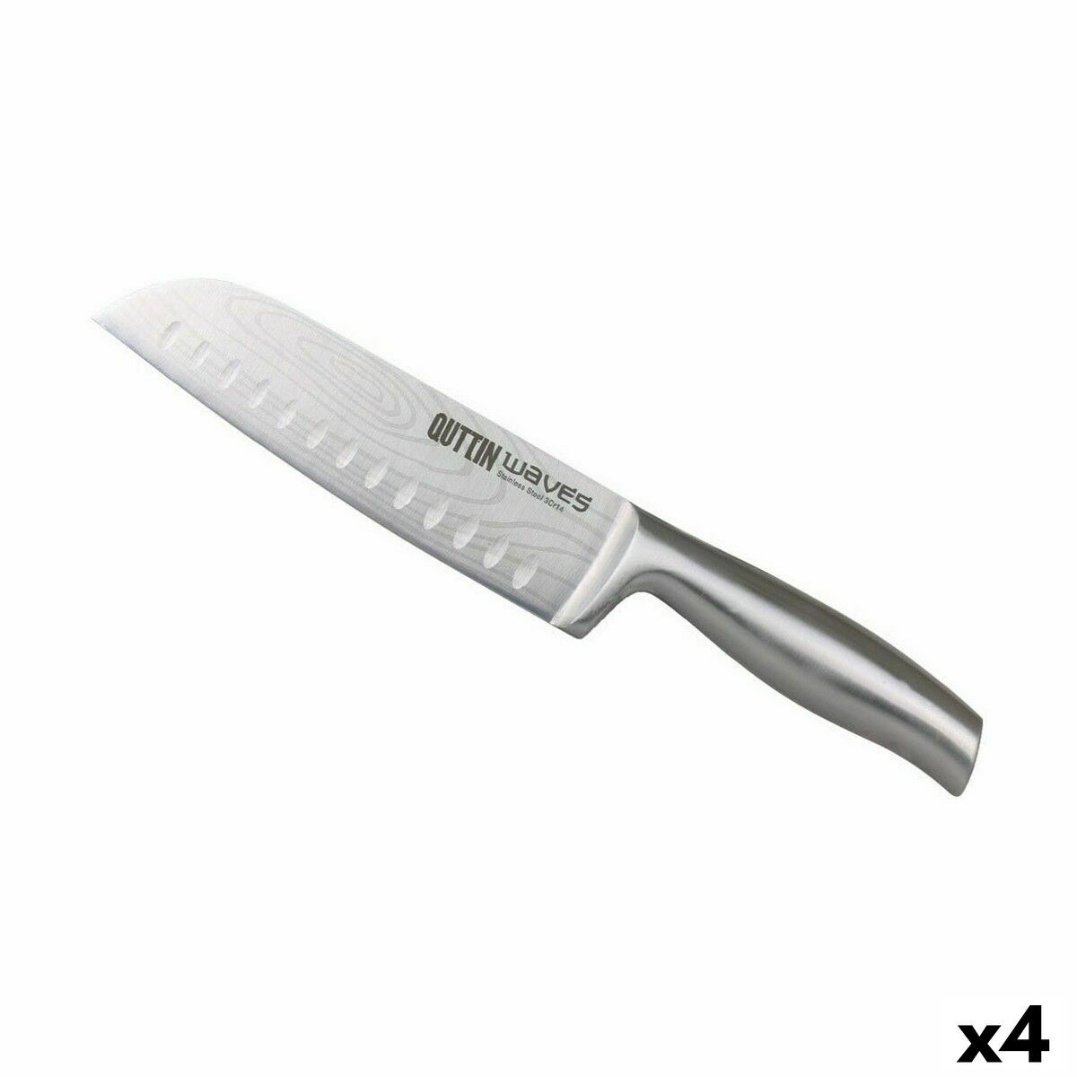 Cuchillo Santoku Quttin Waves 17 cm [4 Unidades]