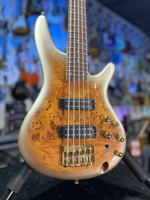 Ibanez SR Standard 5-string Electric Mars Gold Metallic Burst Auth Deal! 103