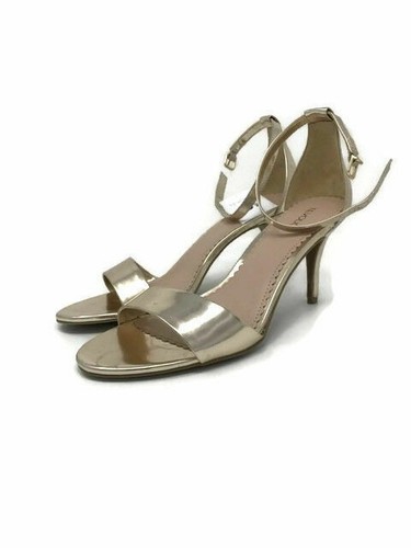 Tevolio Gold Heels Womens Size 9.5 