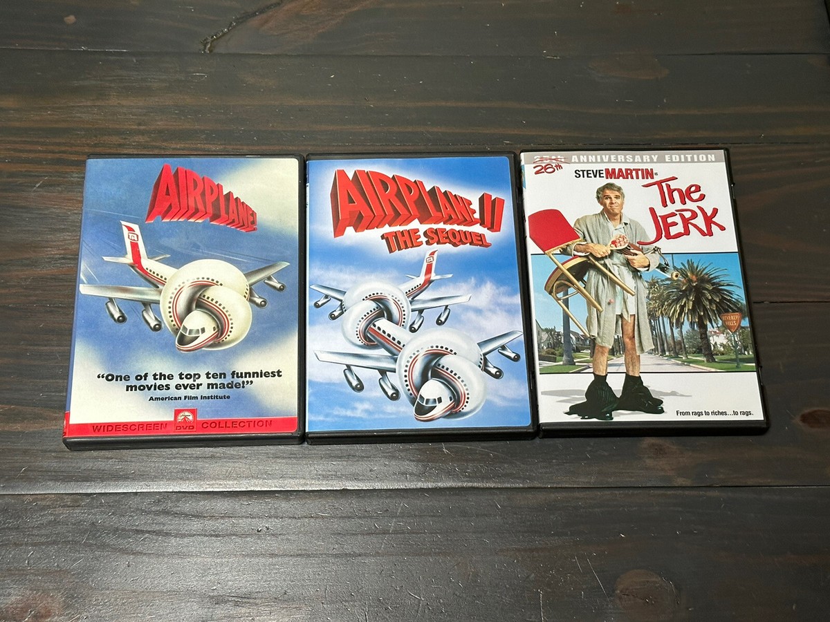 Airplane! & Airplane II: DVD Lot Leslie Neilsen Classic Comedy