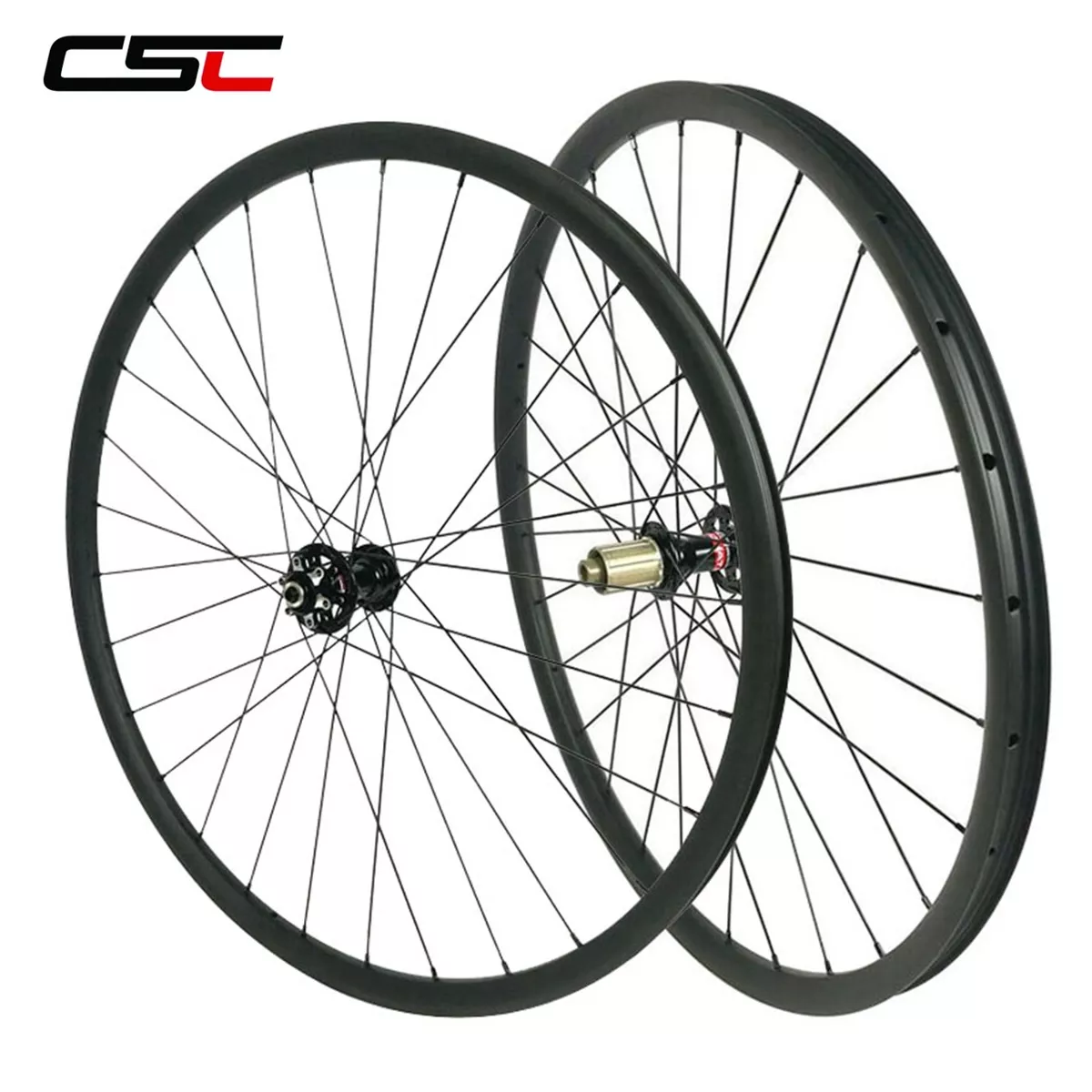 Asymmetric outlet bike wheels