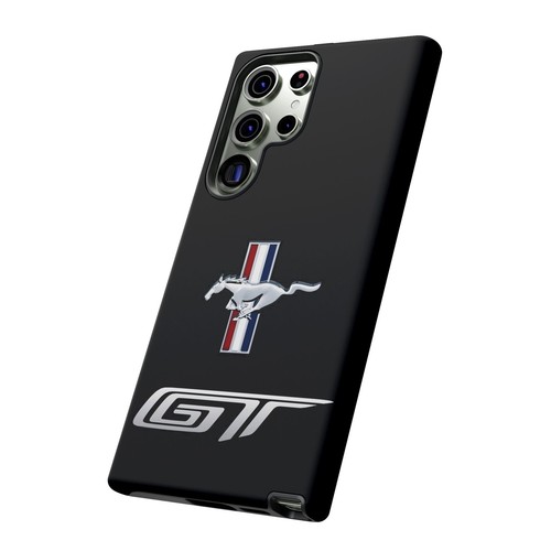Black Tough Cases For iPhones, Samsung Galaxy Google Pixel Mustang GT Racing - Picture 175 of 210
