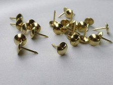 UPHOLSTERY NAILS STUDS TACKS PINS Fifteen colour finishes PACKS of 100