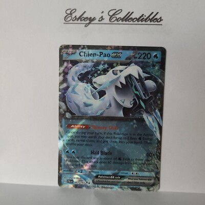 chien-pao ex pokemon card value - Chien Pao 236/193 - Paldea Evolved you may search your deck for up to 2 Basic Water Energy cards Pokmon TCG: Chien-Pao ex Battle