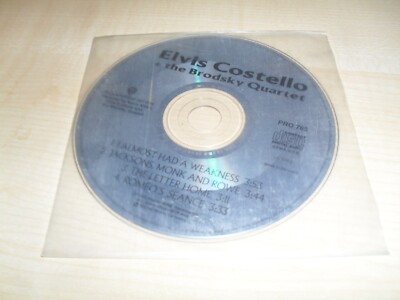 Elvis Costello + the Brodsky Quartet - I almost had a weakness /CD 4-track Promo