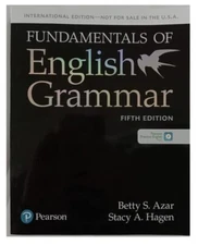 Fundamentals of English Grammar SB/App Intl Edition by Betty Azar Paperback
