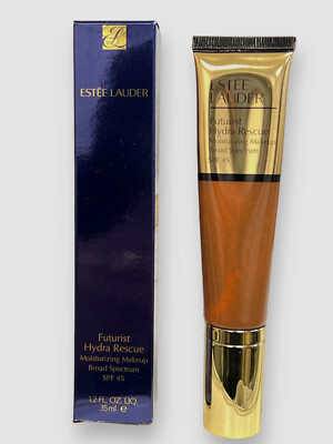 $51 Estée Lauder Women's Moisturizing Foundation SPF 45 Makeup 7N2 - Rich Amber