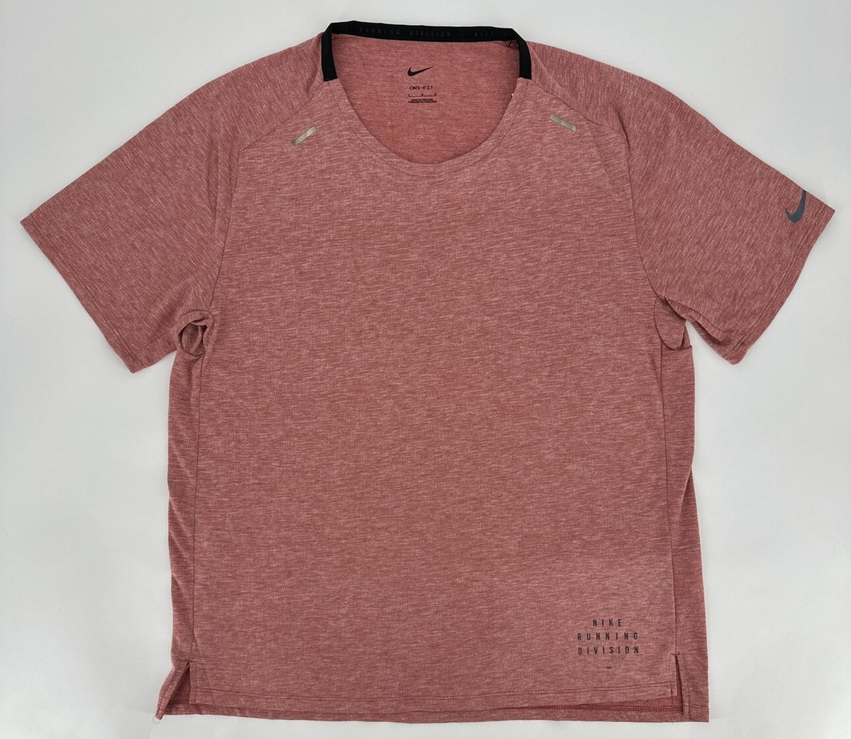 Nike Shirt Mens Large Dri-FIT Running Division Pinnacle Canyon Rust DQ6540-691 | eBay