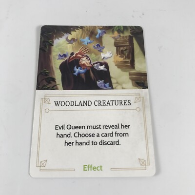 Disney Villainous Evil Queen Woodland Creatures Effect Fate Deck Card ...