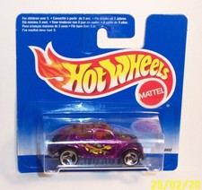 HOT WHEELS Short Card SC 1997 Mainline VOLKSWAGEN BEETLE VW BUG - MOC