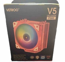 vetroo v5 cpu cooler Pink