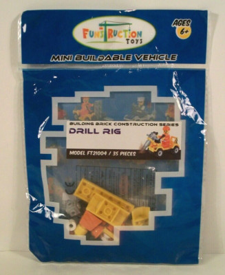 Funstruction Toys~Building Brick Construction Series~Drill Rig (FT21004) 35 pcs