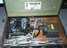 Portable Studio, Vintage 3 Light Set up in Case Photography Lighting