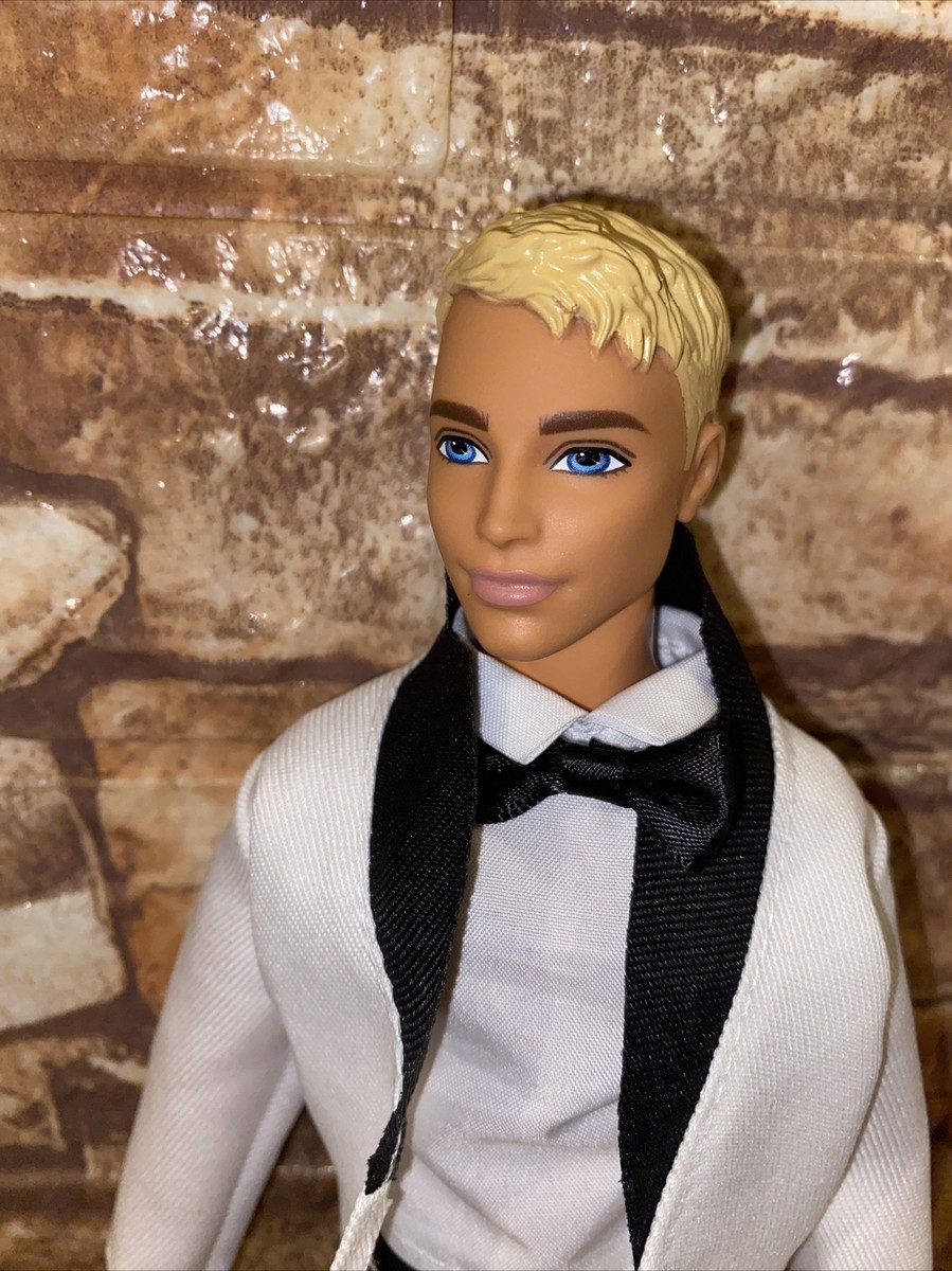 Barbie Ken In Wedding Tuxedo & Sneakers Doll You Can Be Anything