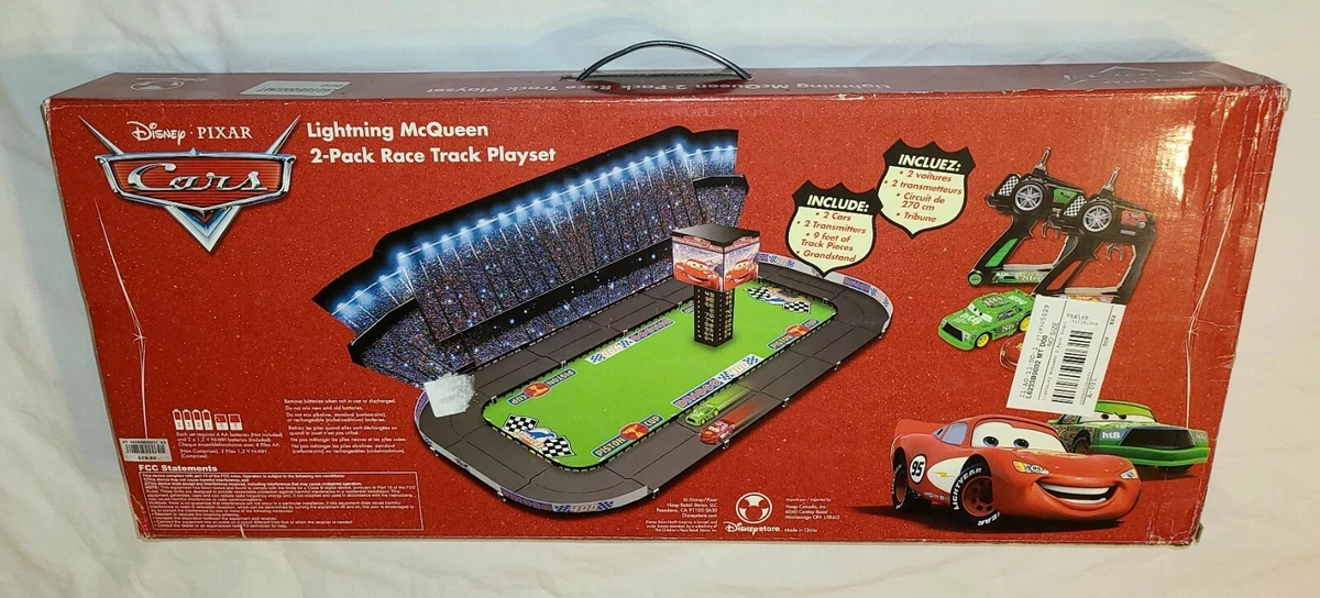 Lightning mcqueen playset sales