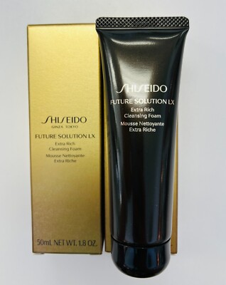 2x Shiseido Future Solution LX Cleansing foam Travel Size 2x 50ml=100ml(3.6OZ)