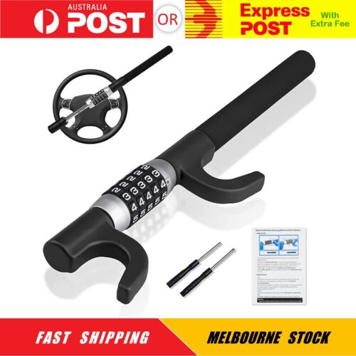 <!--F#f_0-->Heavy Duty Steering Wheel Lock Keyless 5 Coded Combination Security Anti Theft<!--F/-->
