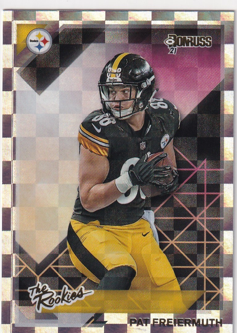 2021 DONRUSS THE ROOKIES RC PAT FREIERMUTH PITTSBURGH STEELERS ROOKIE GE-1697