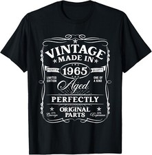 Vintage 1965 60th Birthday Decorations 60th Birthday Gifts T-Shirt