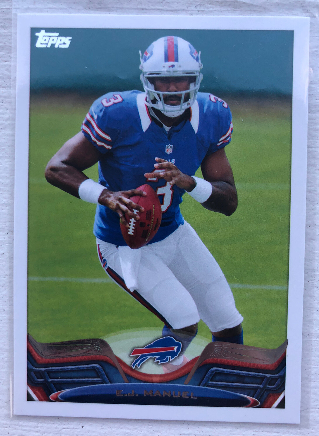 EJ Manuel 2013 Topps  Rookie #215  RC Buffalo Bills