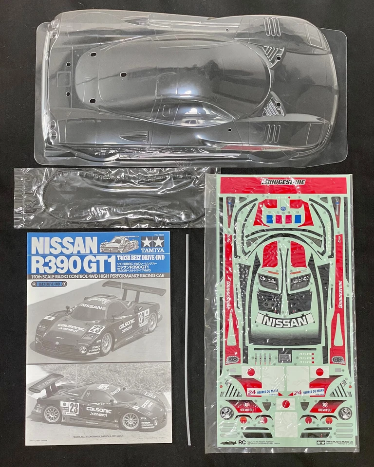 TAMIYA 58203 1/10 NISSAN R390 GT1 - Immagine 4 di 4