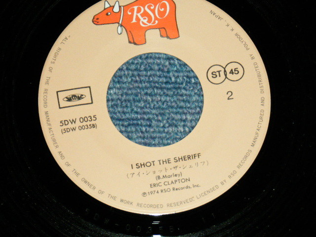 オリジナル盤　Eric Clapton Layla (7インチ　レコード ERIC CLAPTON Japan 1987 Reissue NM 7