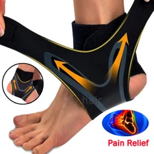 TOBILLERAS DE COMPRESIÓN AJUSTABLES PARA ALIVIO DEL DOLOR PROTECCIÓN DEPORTIVA