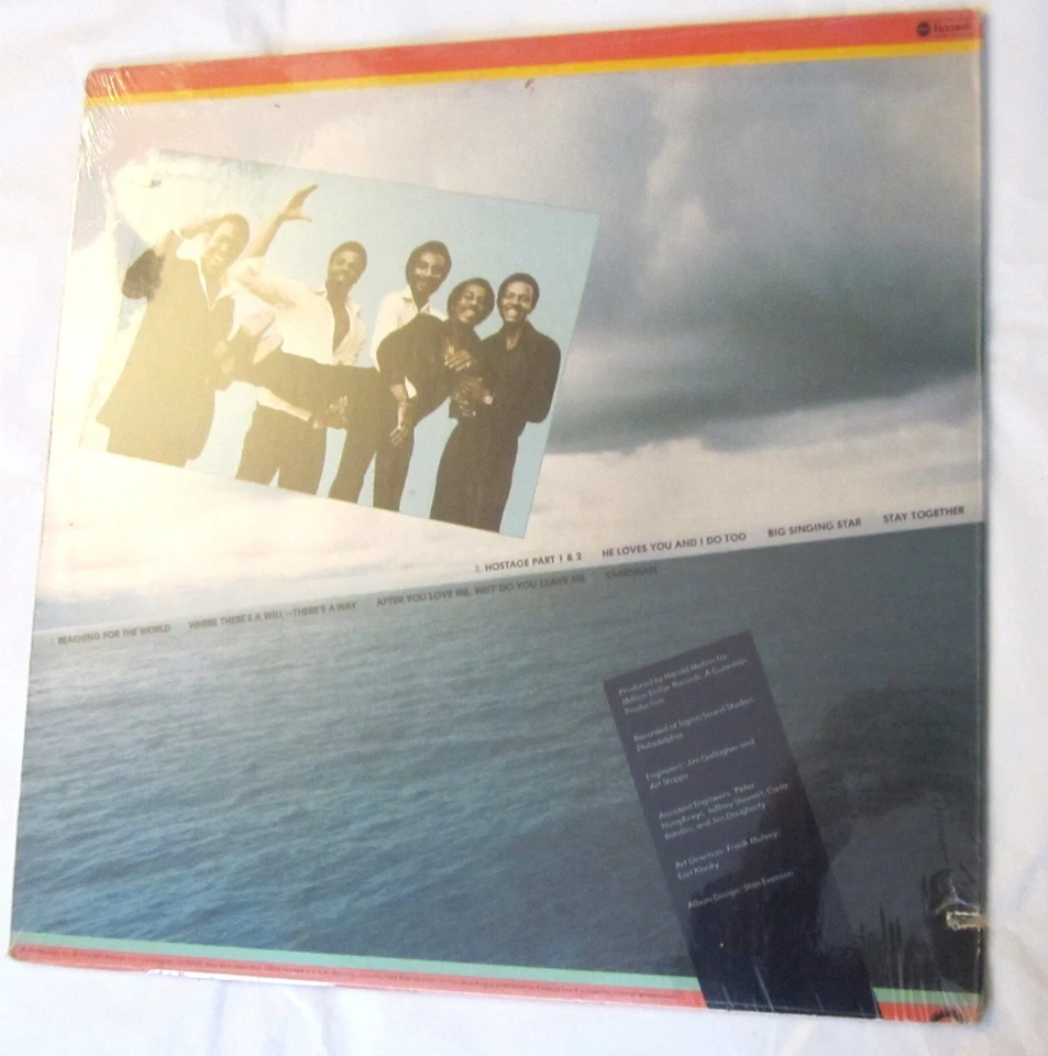 Harold Melvin and Blue Notes Reaching For The World Sealed Cutout Torn Shrink - Image 2 of 3