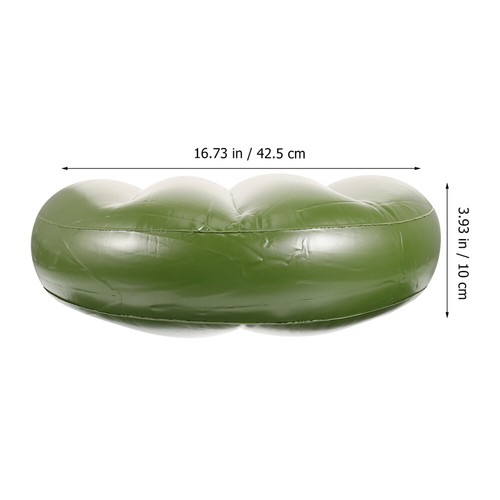 2 Pcs Fishing Cushion Floatation Boat Cushions Kayak Office Seat Pad Pvc - Picture 6 of 12