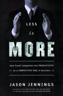 Less Is More: How Great Companies Use Produc- hardcover, 1591840015, AUTOGRAPHED