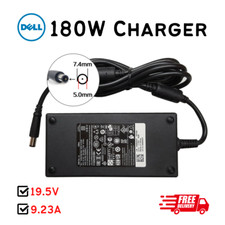 Original DELL 180W Power Supply 19.5V 9.23A Genuine Laptop Charger + Power Cable