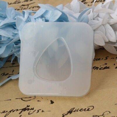 Silikon Gießform Plektron Plektrum Resin Epoxid Harz Silikonform DIY