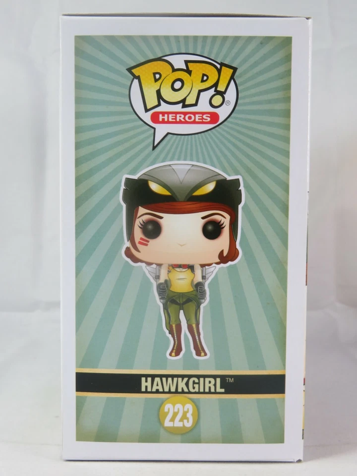 Heroes Funko Pop - Hawkgirl - DC Comics Bombshells - No. 223 - Free Protector - image 4 of 4
