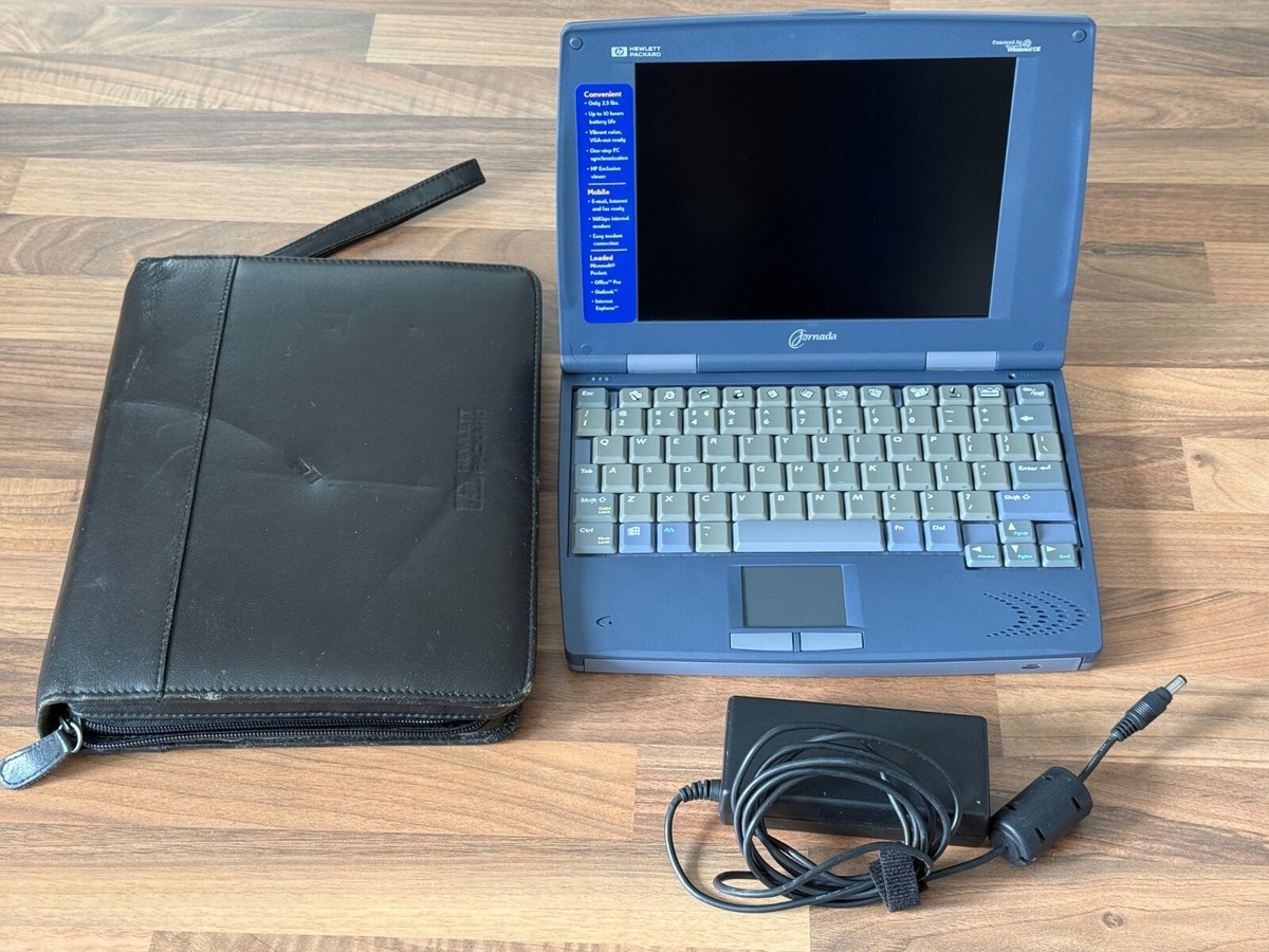 Vintage HP Jornada 820 Windows CE Portable Handheld Laptop PDA | eBay