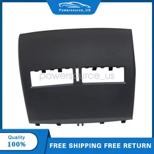 Fits 2007-12 Nissan Versa Black Front Upper Top Center Dash Air Vent Trim Bezel